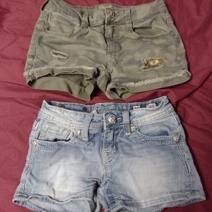 MissMe and True craft shorts, girls 10.